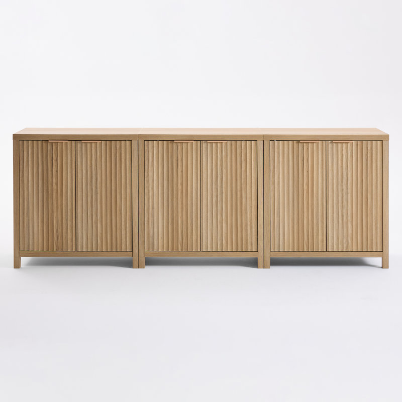Buffet Nicolee 91,5 ", Chêne sablé