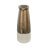Libra Sienna Brown Ceramic Pitcher Vase-1073182475