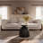 Coffee Table Faux Marble Wooden Side Table Modern Center Table 35.43"/41.73" For Living Room Office Cafe-861708169-861708175