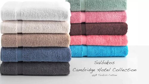 SALBAKOS Turkish Cotton Oversized Bath Sheet - Extra Large Bath