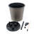 13 In. Gray Self-Watering Planter - Enhances Garden Appeal, , Easy Assembly Weather , Water Level Indicator-2116792186