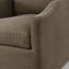 Fauteuil demi-tonneau pivotant rembourré de 28 po de largeur-456194302