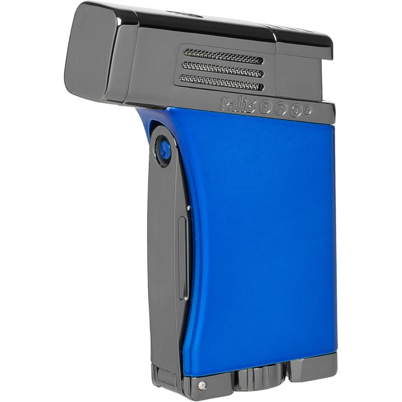 Palió Pro Scorpius Angled Single-Jet Refillable, Gray/Blue