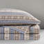 Drap-housse 100% flanelle de coton avec motif de flocon de neige bleu, 3 pièces, brossé pour plus de douceur, convient aux matelas de 12 po, -, lavable à la machine en flocon de neige, simple / double grand / très grand / très grand 14 po, élastique