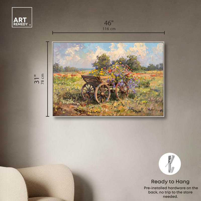 Art Remedy Classic, Encadrement argenté, H 31 po x l 46 po