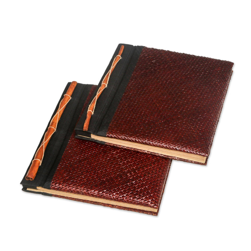 Cotton Album, 10.3" H x 9" W x 2" D, Brown