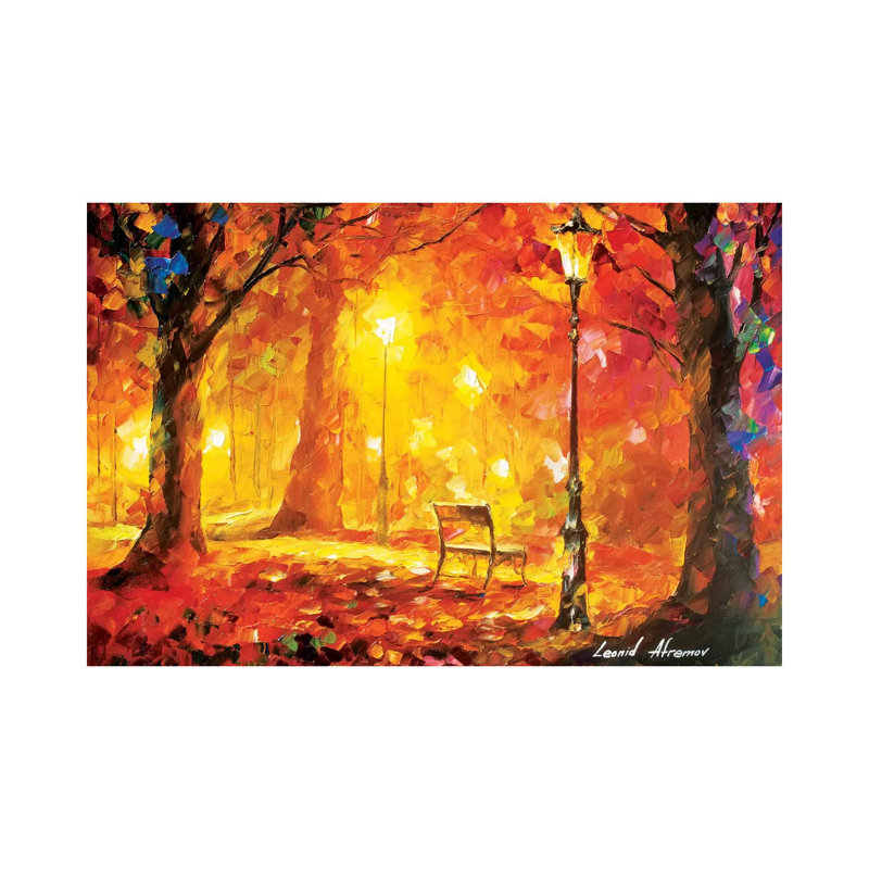 Twinkle Of Passion by Leonid Afremov - Painting on Canvas, 66.04 cm H x 45.72 cm W x 1.91 cm D, Wrapped Canvas