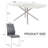 7- Piece Dining Set (Silver)-347408829-347408831