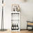 White Cabinet For Storing Wine And Decorations In Office Large Study Room - Store Books Option