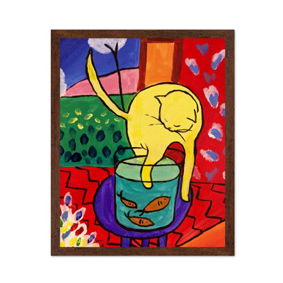 Henri Matisse - Chat avec poisson rouge n ° 1