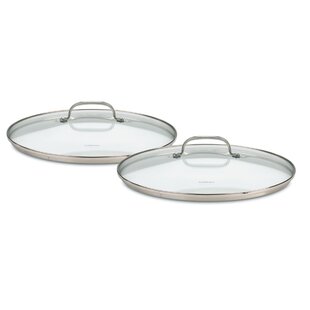 Modern Innovations Silicone & Glass Universal Lid (11 to 12.5 Inches) –  Stock Your Home