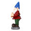 Statue nain de jardin d'extérieur avec projecteur Trinx