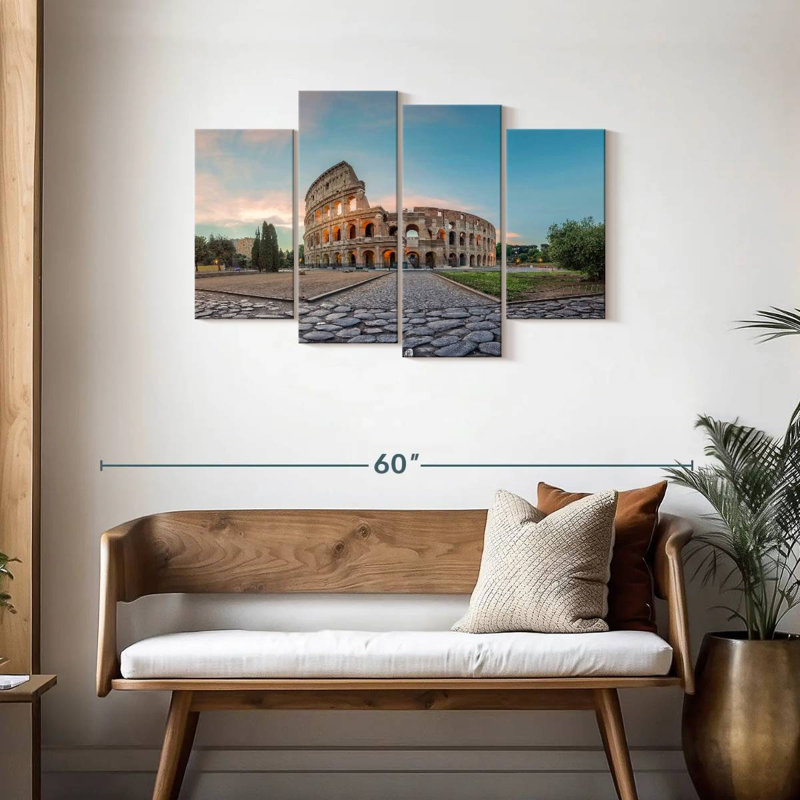 Lilie The Roman Colosseum, 27"H x 43"W