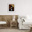 Ghostly Haunted House, reproduction encadrée sous verre, conception de Natalie Carpentieri-340425408-340425420