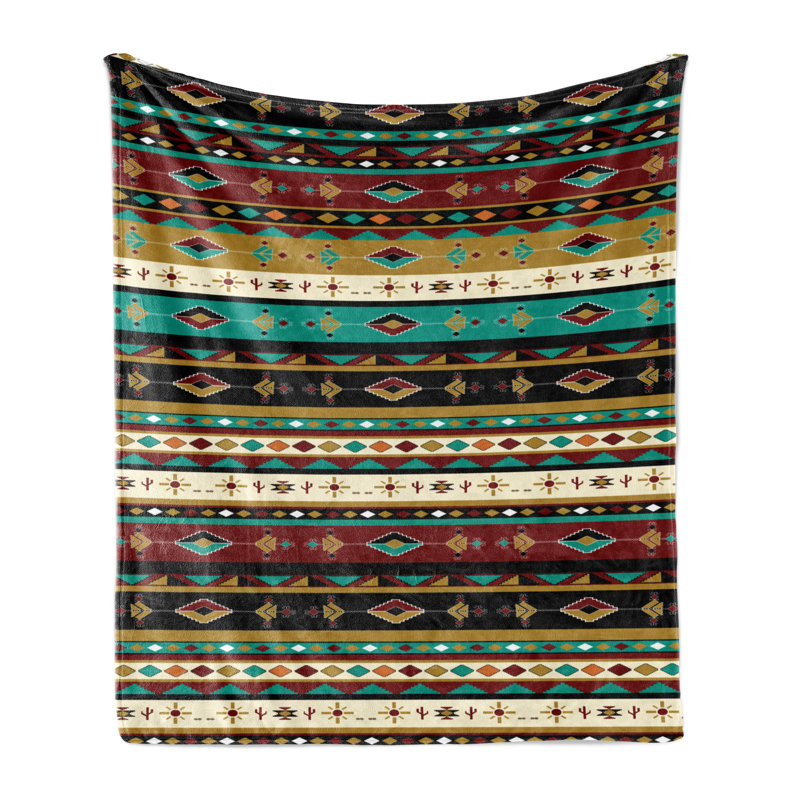 Hand Woven Throw Blanket, 70" x 90"
