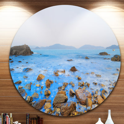 « stony port shelter beach hong kong », reproduction de photo sur métal
