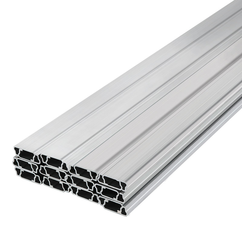 Ressort à ressort et canal de verrouillage, serrure à ressort de 6,56 pi et ensemble de rainures en U pour serre, fil à ressort revêtu de polyéthylène et canal en alliage d'aluminium, film plastique en plastique ou fixation de tissu d'ombrage avec vis