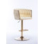 Tabouret pivotant à hauteur réglable Charolet-560373984