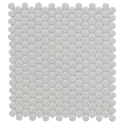 12" x 13" Porcelain Mosaic Tile