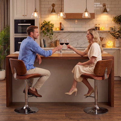 Ensemble de 4 tabourets de bar Modern