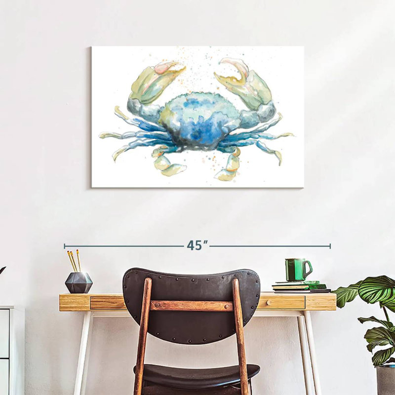 Brampt Cangrejo Azul Square, 24" H x 36" W