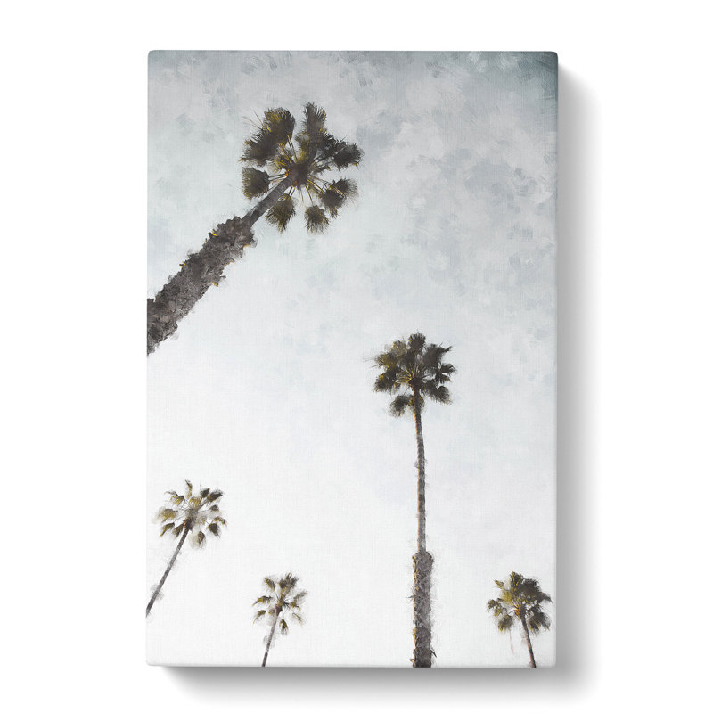 Cluster of Palm Trees - Wrapped Canvas, 50cm H x 35cm W x 3cm D