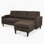 Luxueux canapé en velours à assise profonde et au design élégant, parfait pour le confort et le style de tout salon.