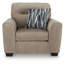 Fauteuil surdimensionné Aileen