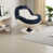 Beige / chenille bleu foncé est en rupture de stock