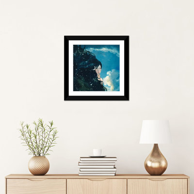 « lady night », impression sur toile