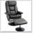 Faux Leather Swivel Recliner-1647922096-1647922099