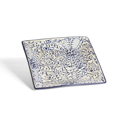 Gaia 24cm Ceramic Square Plate