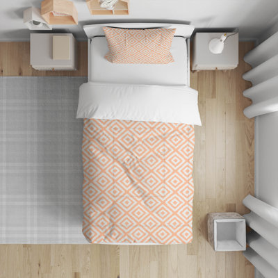 Ikat Grunge Decorative Lightweight Comforter Set