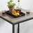 Bar Table Set with 2 Bar stools PU Soft seat with backrest-449061469-449061458