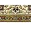 Cream Tribal 3x8 Indo Heriz Serapi Oriental Runner Rug