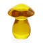 Yellow Acrylic Mushroom Sculpture