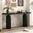 Chic, Elegant And Luxurious Acacia Veneer Console Table,Suitable For Entryway, Hallway, Living Room, Foyer, Corridor
