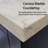Blue Double Bath Vanity 80 in. W x 22 in. D, Carrara Marble Top, and 36 in. Mirrors