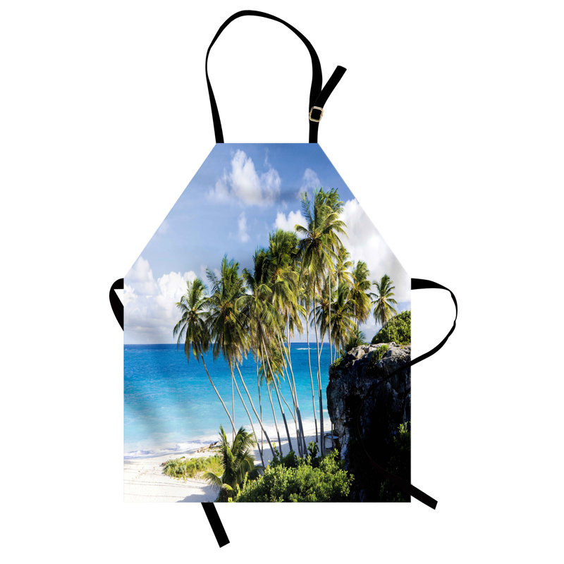 No Pattern Bib Apron