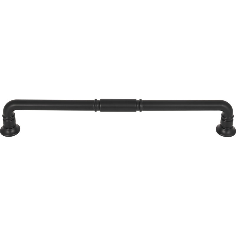 Kent Appliance pull, Flat Black, 12" Center to Center
