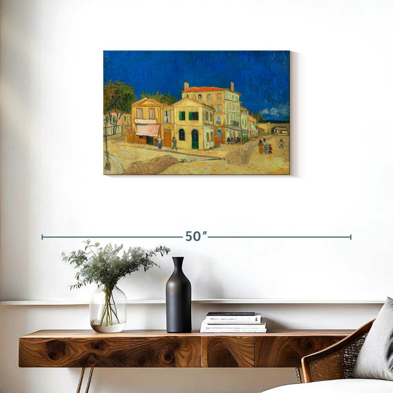 Sireci The Yellow House, 20" H x 30" W