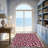 Pink And Black Leopard Print Area Rug, Soft And Lightweight, Suitable For All Seasons, Easy To Maintain And Easy To Clean, Machine Washable Carpet Floor Mat, Living Room, Bedroom, Dining Room, Balcony, Hallway, Room Decor, Home Decor, Outdoor Decor-1043869584