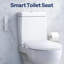 Siège de toilette intelligent chauffé avec télécommande