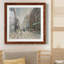 City View - Reproduction d'art sur papier encadrée-1652180909-1652180907