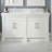Frank Lloyd Wright USONIA® Harmony 60 White Sink Vanity-1180116461-1180116460