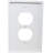 Tonae Landscape & Nature 2 - Gang Rocker Standard Wall Plate