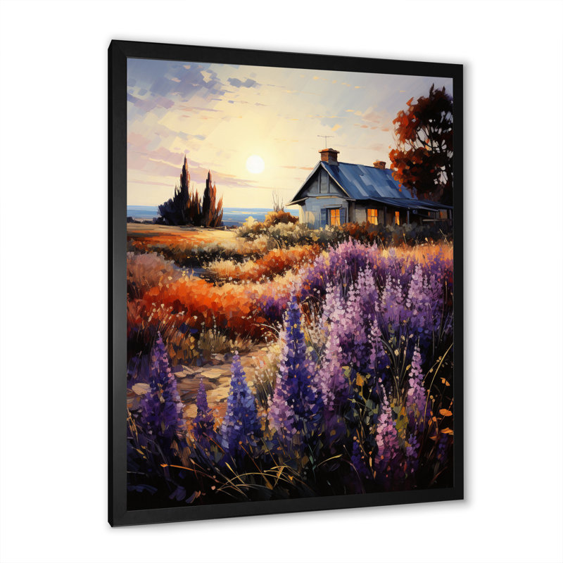 Valyre Farmhouse Garden Whispers Pointillism I, H 20 po x l 12 po x P 1 po, Noir