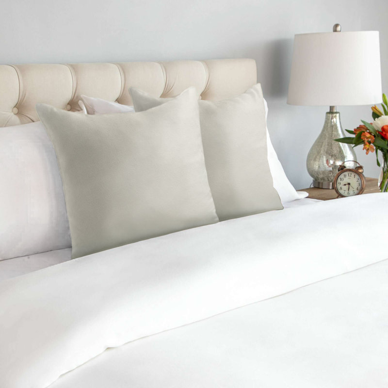 Nalaiyah Square Throw Cushion, Cream