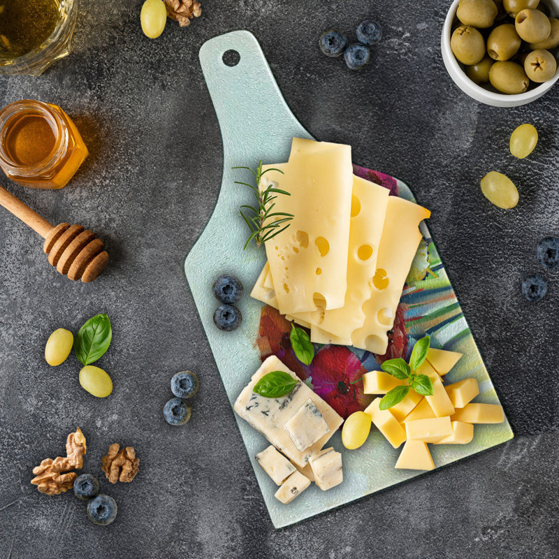 Planche à découper en verre trempé Ambesonne