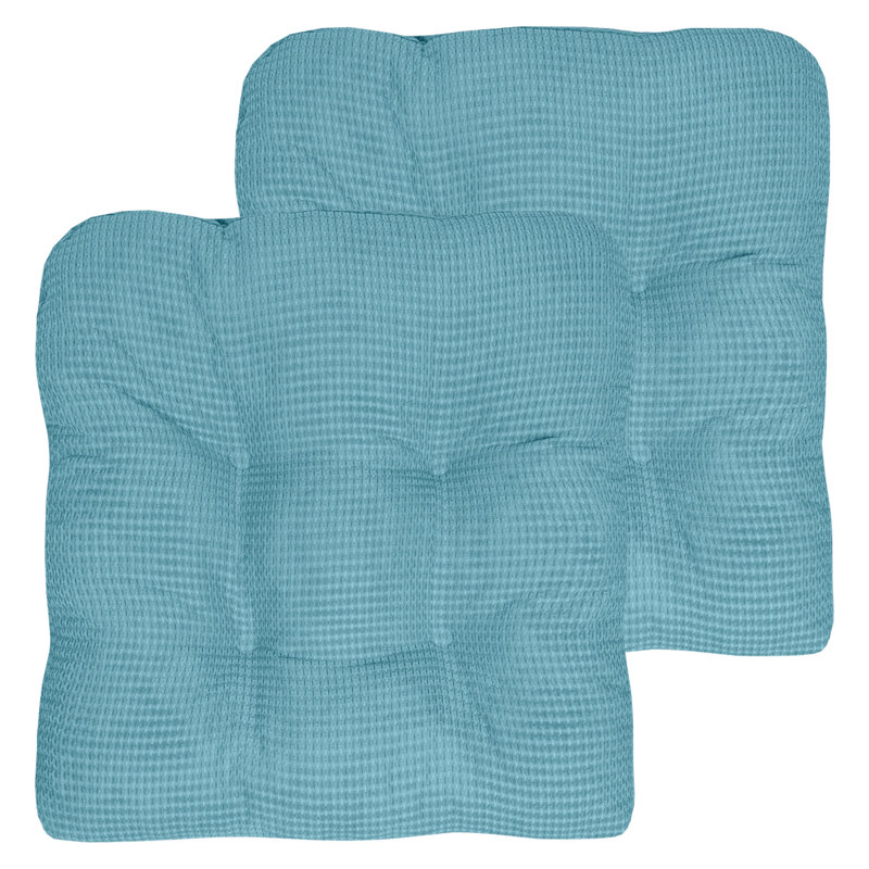 Coussin de chaise à mémoire de forme, 2, Sarcelle